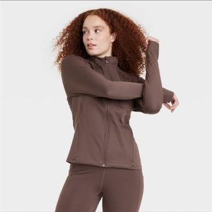 Women's Full Zip Jacket - All in Motion™
Brown S